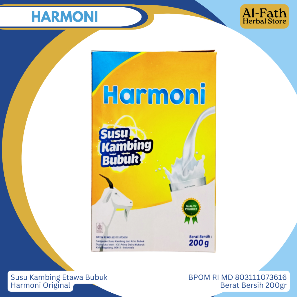 

HARMONI susu kambing etawa bubuk original 100%