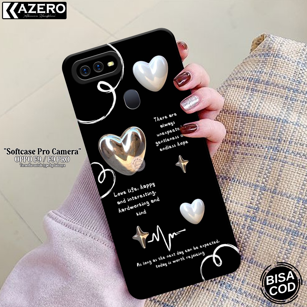 Kesing Hp OPPO F9 / F9 PRO Terbaru Fashion Case Aesthetic Softcase OPPO F9 / F9 PROSilikon Pro Camer