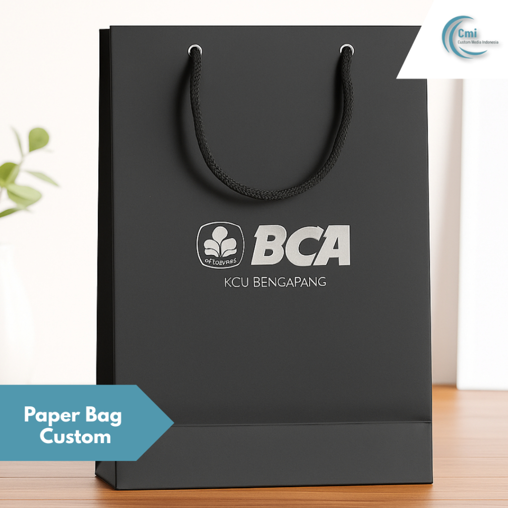

PAPER BAG BAHAN PREMIUM CETAK NAMA, LOGO, FOTO, DAN LAIN SEBAGAINYA