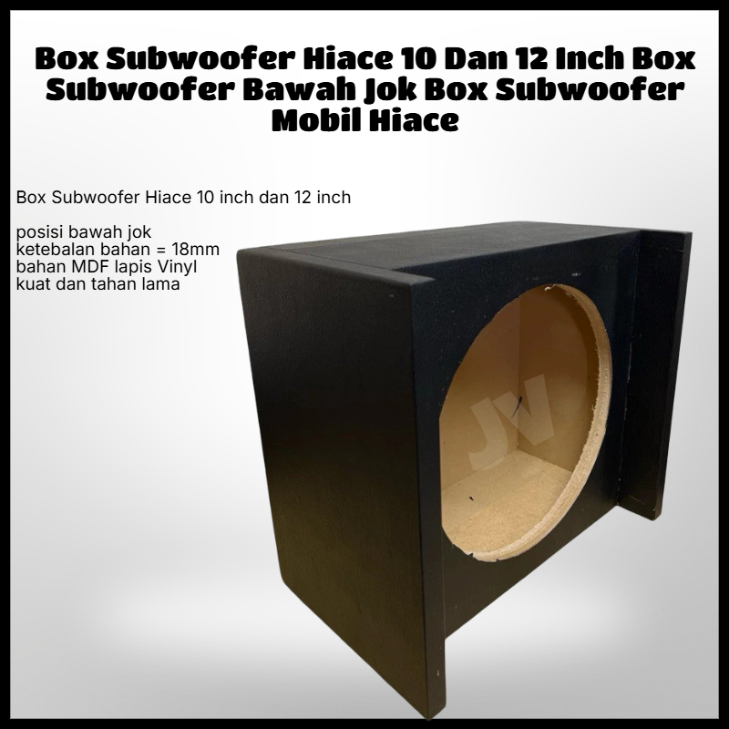 Box Subwoofer Hiace 10 Dan 12 Inch Box Subwoofer Bawah Jok Box Subwoofer Mobil Hiace