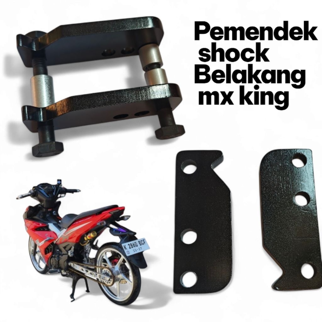 Perendah Shock Mx King 150, Pemendek Mx King, Penurun Shock Mx King, Pemendek Monoshok Jupiter Mx Ki