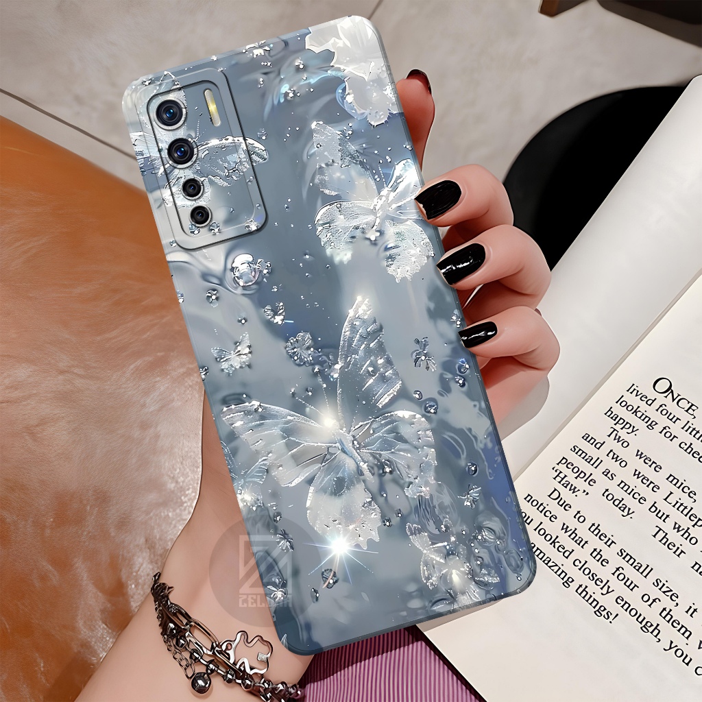 Softcase Hp Oppo A91 Fashion Case Kupu-kupu ZELORA Case Oppo A91 Casing Oppo A91 Kesing Oppo A91 Sil