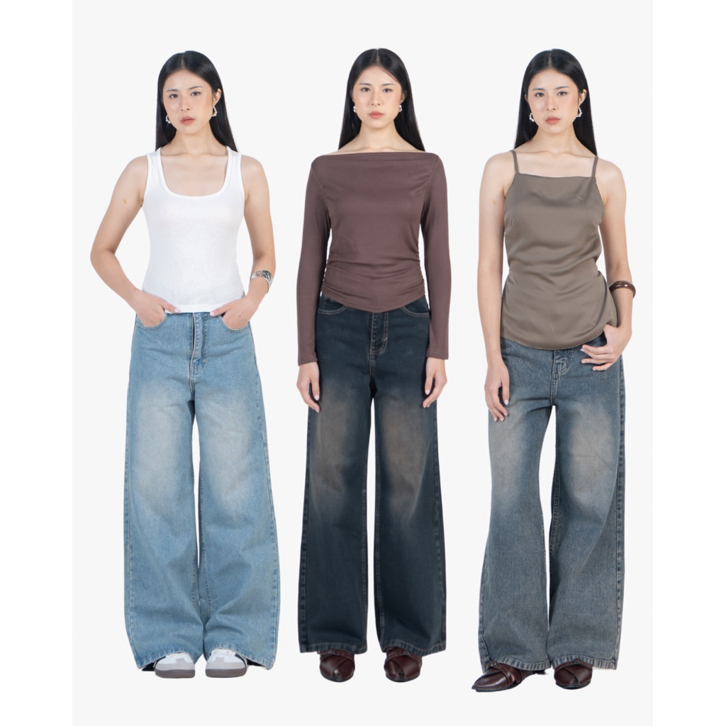 GELSEYROOMS | Zola Baggy Jeans