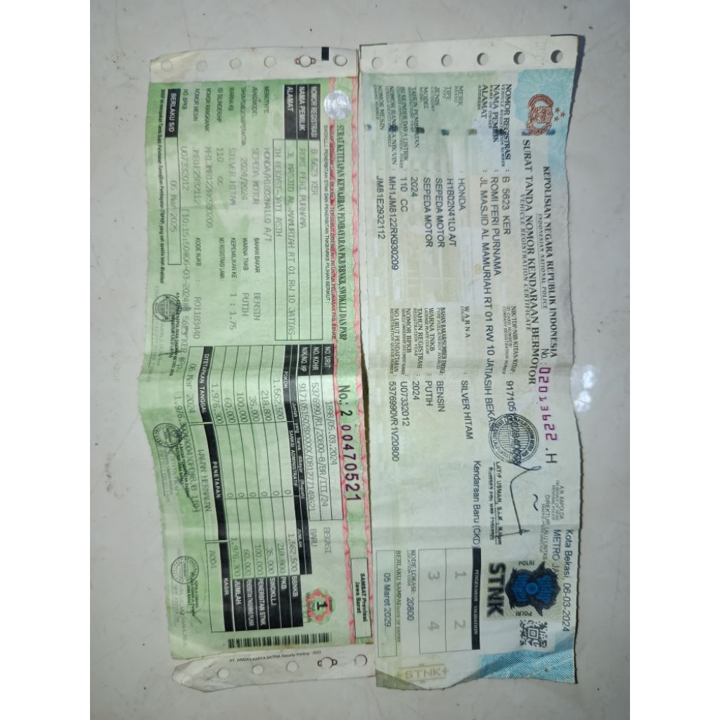 

buku alat tulis motor