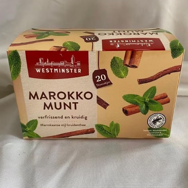 

Westminster tea Marokko Munt - teh