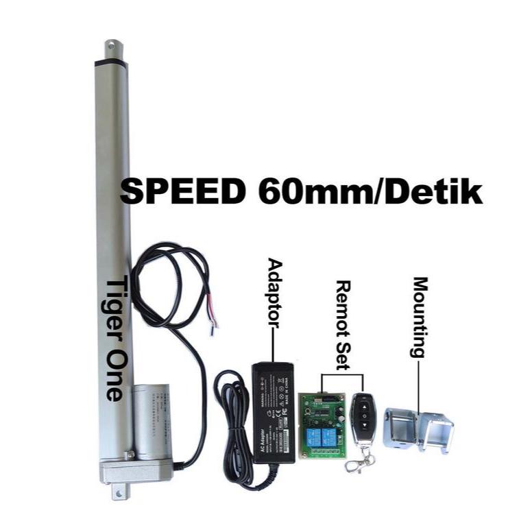 Kumau Aktuator, Actuator 12V Linear Aktuator, Linear Actuator 50cm 150N