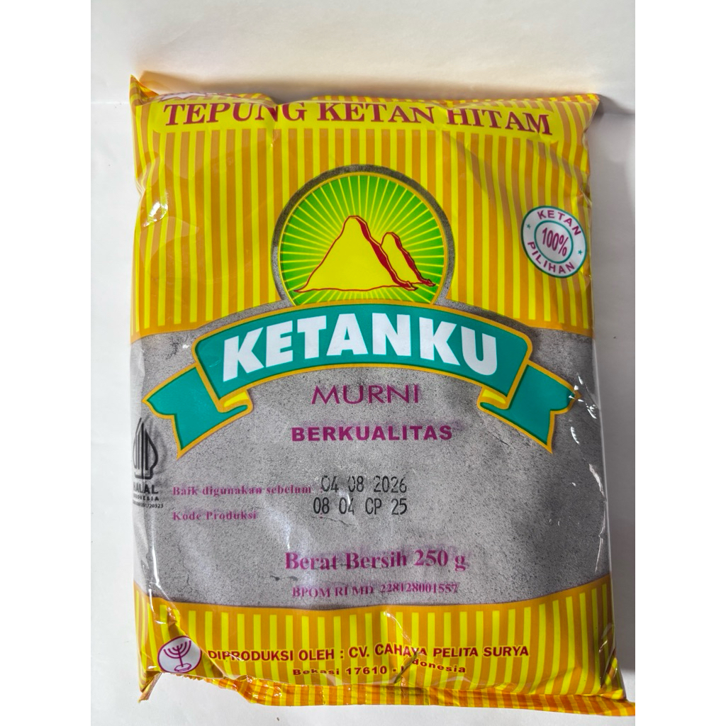 

tepung ketan hitam ketanku 250 gram