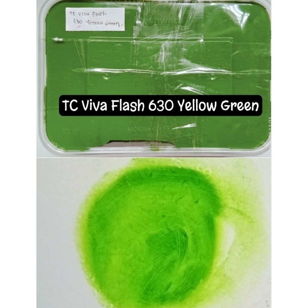 

Tinta Cemani toka TC viva flash 630 Yellow Green