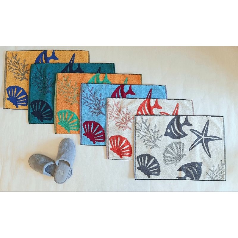 [MOTIF RANDOM] Keset Handuk Invicta Motif Keset Handuk Kamar & Kamar Mandi