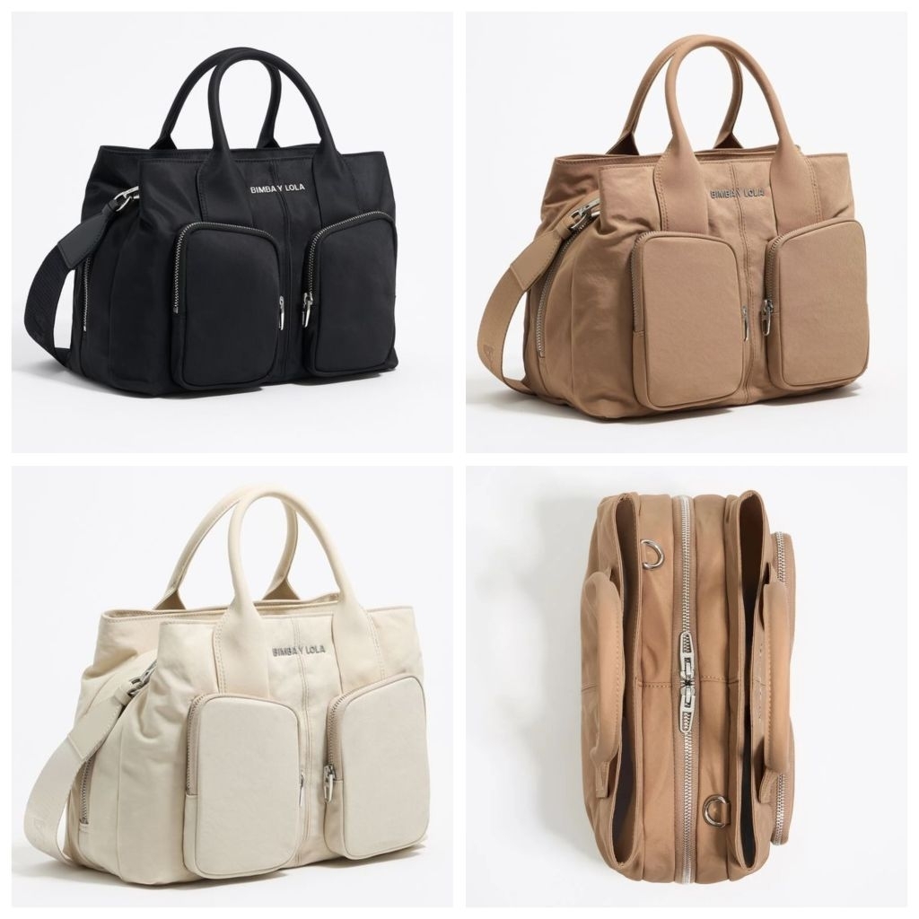 Ready Tas BYL Large Nylon Pocket Handbag (Bolso)