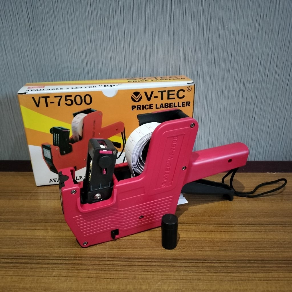 

Alat Label Harga Vtec VT-7500 (per 1 pcs)