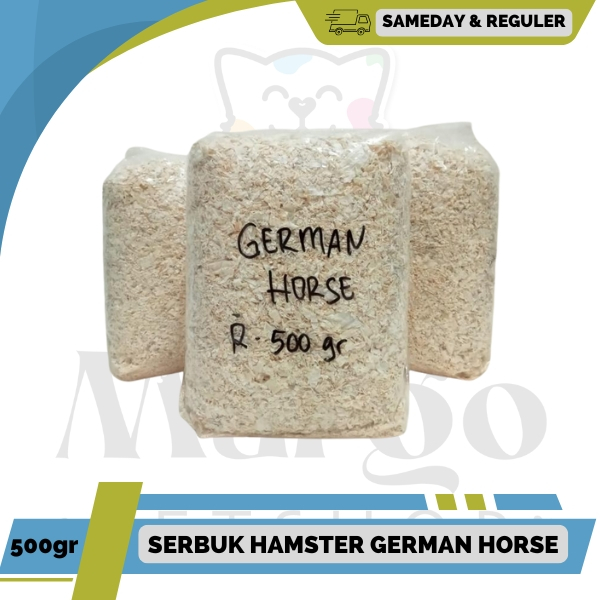 Serbuk Kayu German Horse 500 gr - Serbuk Kayu Hamster