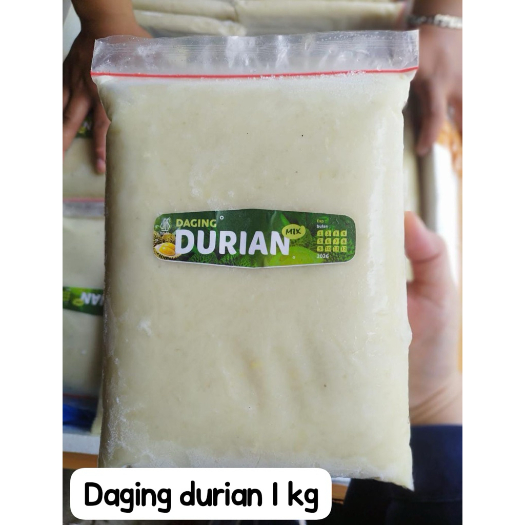 

DAGING DURIAN 1 kg tanpa biji dan full daging