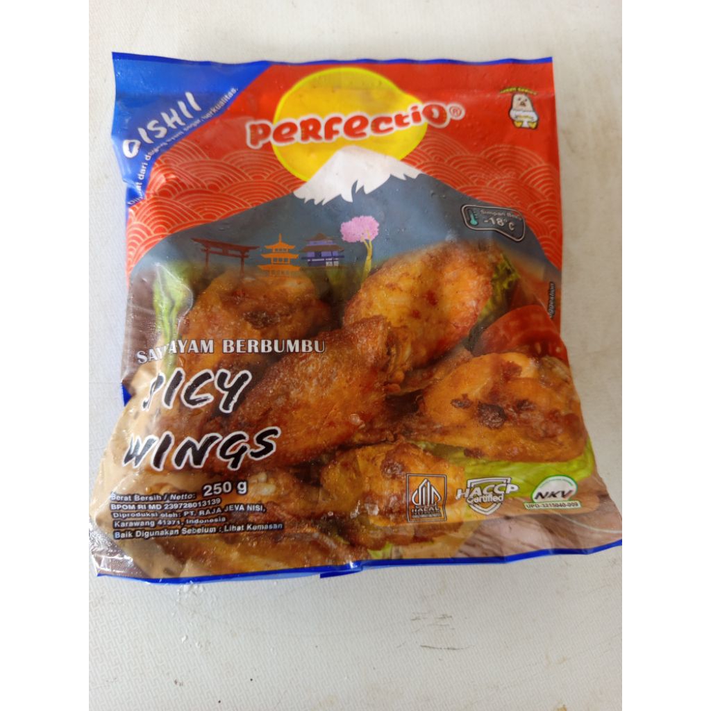 

PERFECTIO SPICY WING (Sayap ayam berbumbu)