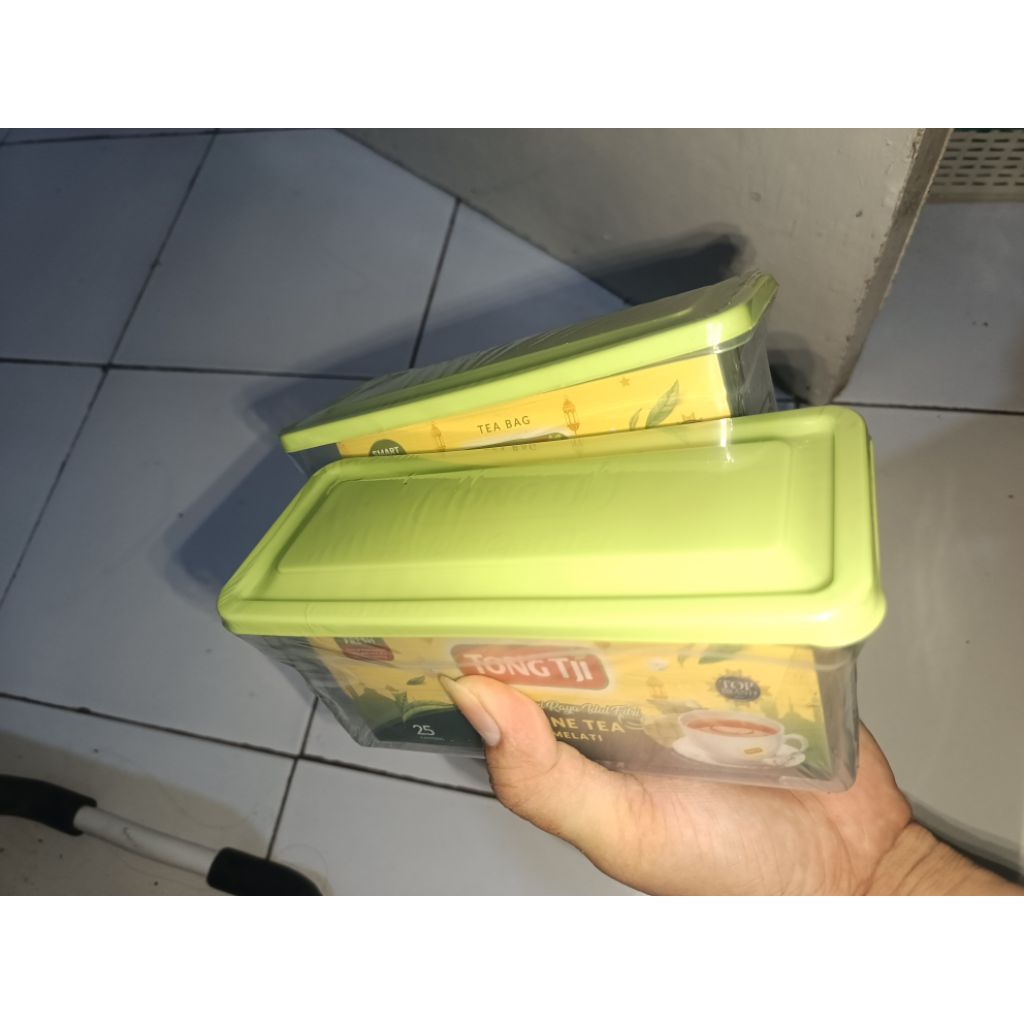 

2 Box Teh Celup Tong Tji Isi 50 Bag Free Plastic Box Cantik Merk Tong Tji