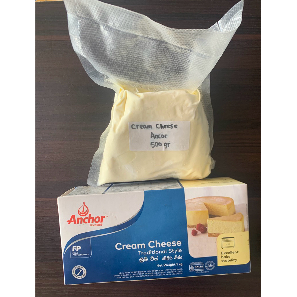 

Anchor Cream Cheese 500gr Vacum