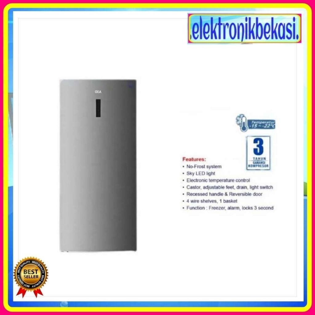 UPRIGHT FRIDGE GEA GF 457 / FREEZER GEA GF 457 / GEA GF-457 FREEZER 457 LITER