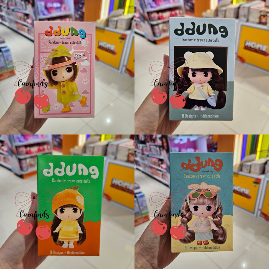 NEW‼️Blind Box Figure Model Cute Doll Ddung Collection (1 pcs Random)