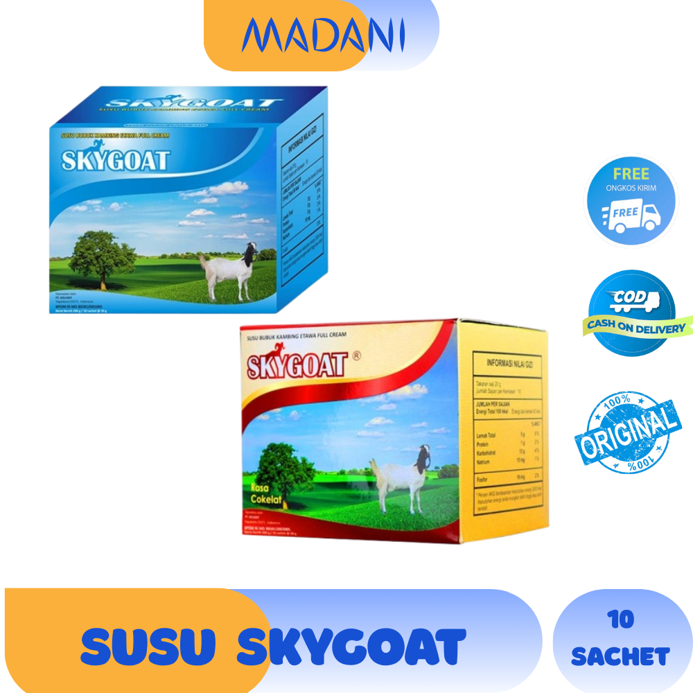 

SKYGOAT / SKY GOAT SUSU KAMBING ETAWA BUBUK FULL CREAM ORIGINAL