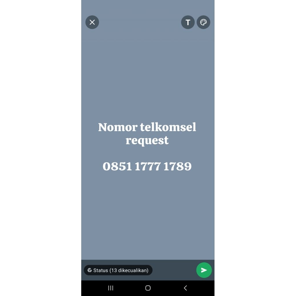 nomor telkomsel request 1789