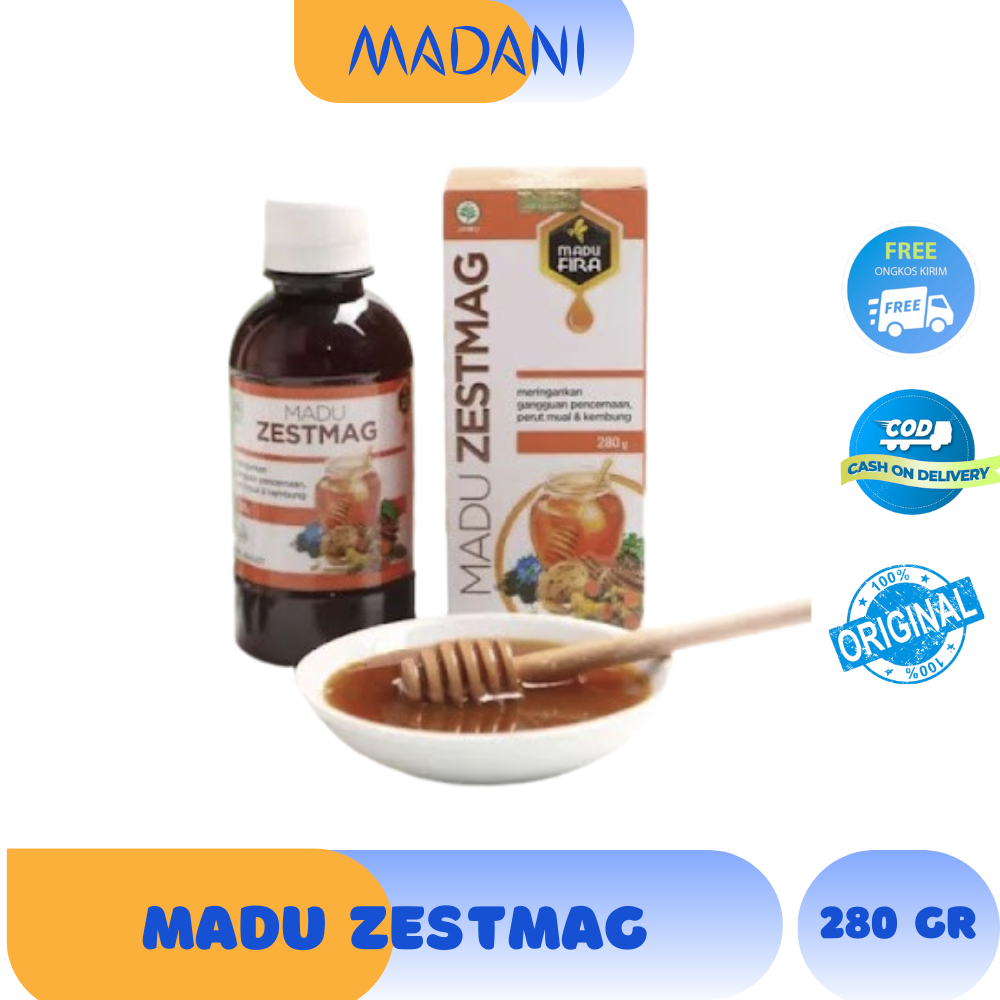 

MADU ZESTMAG 280gr - solusi Membantu Atasi Maag dan Asam Lambung 1 botol