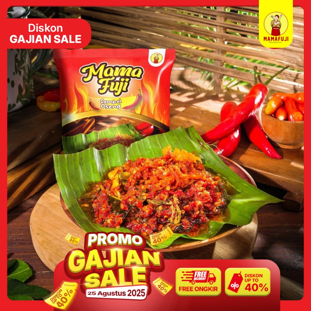 

[NEW LAUNCHING] Mamafuji - Sambal Oseng 150 Gram
