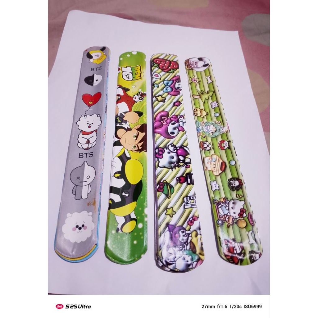 

Mainan Gelang penggaris karakter lipat min 5pcs