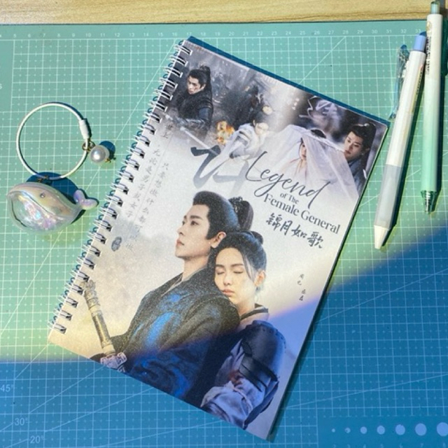 

Legend of the Female General Notebook | Xiao jue He yan | notebook custom | notebook drama china | drachin