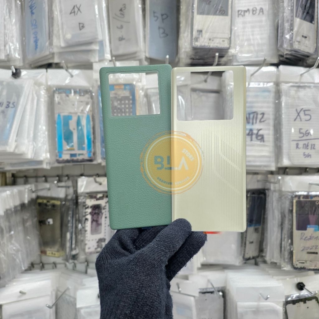 Backdoor Tutup Belakang Baterai Infinix Note 40 Pro 4G X6850 / Note 40s X6850B Back Casing Cover