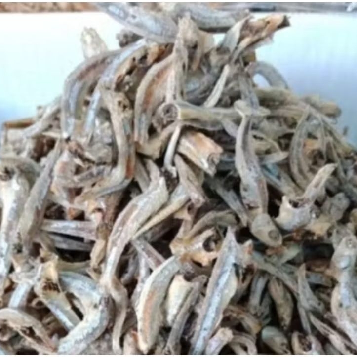 

Ikan Teri KASAR 100g Besar Lokal Kampung Seafood Kering