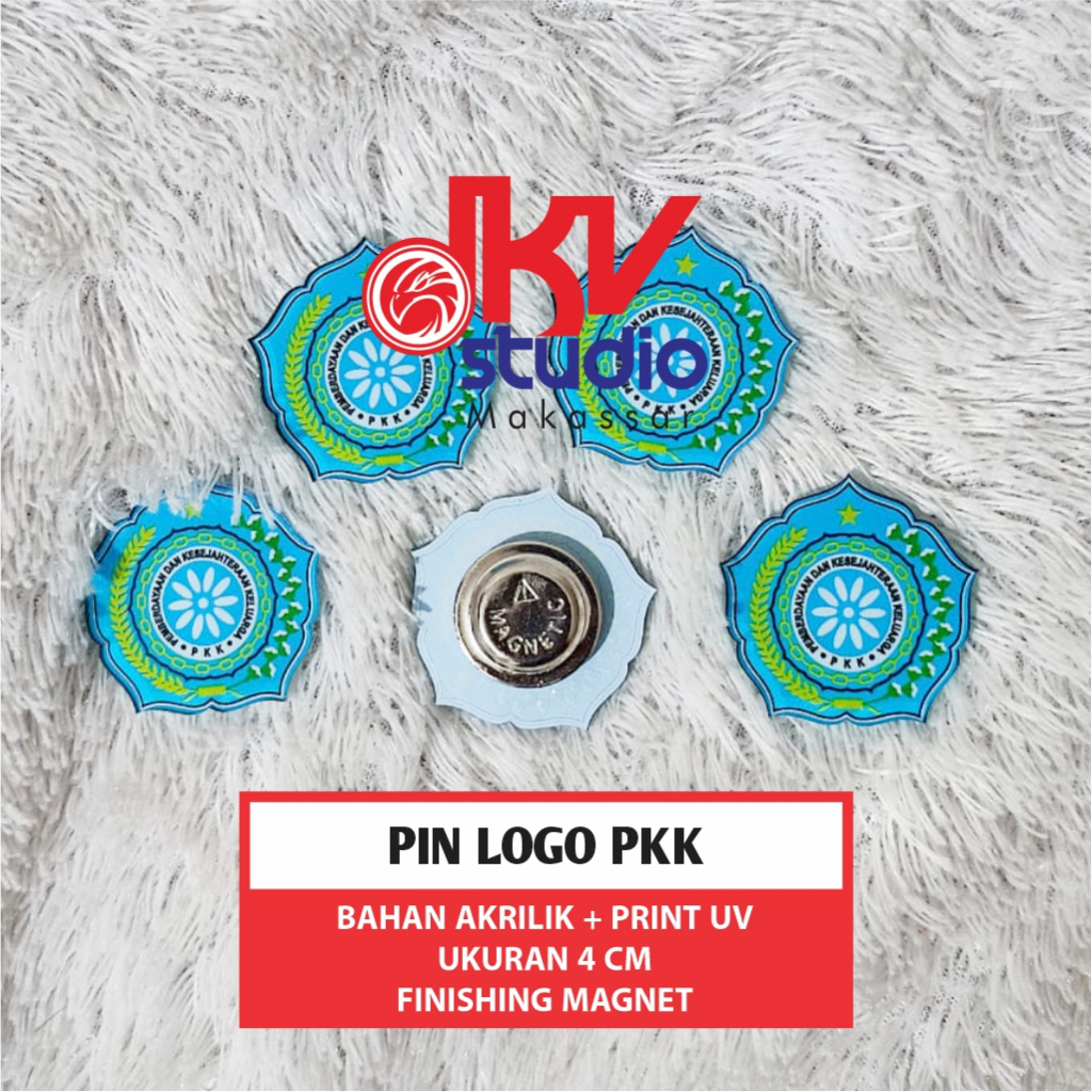 PIN LOGO PKK (MAGNET)