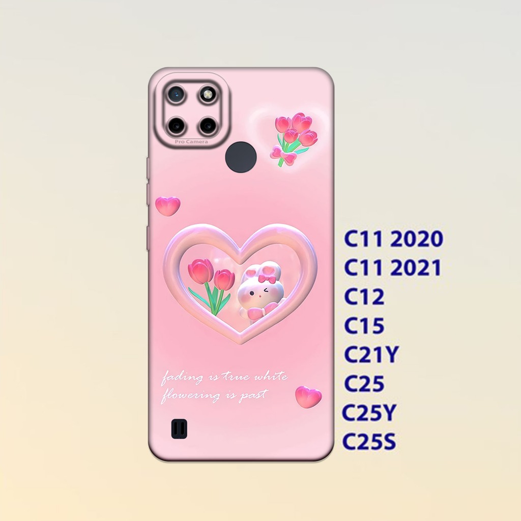 Case Realme C11 ,Realme C12 ,Realme C15 ,Realme C21Y ,realme C25 / C25Y -Casing case Hp Hitam Lentur