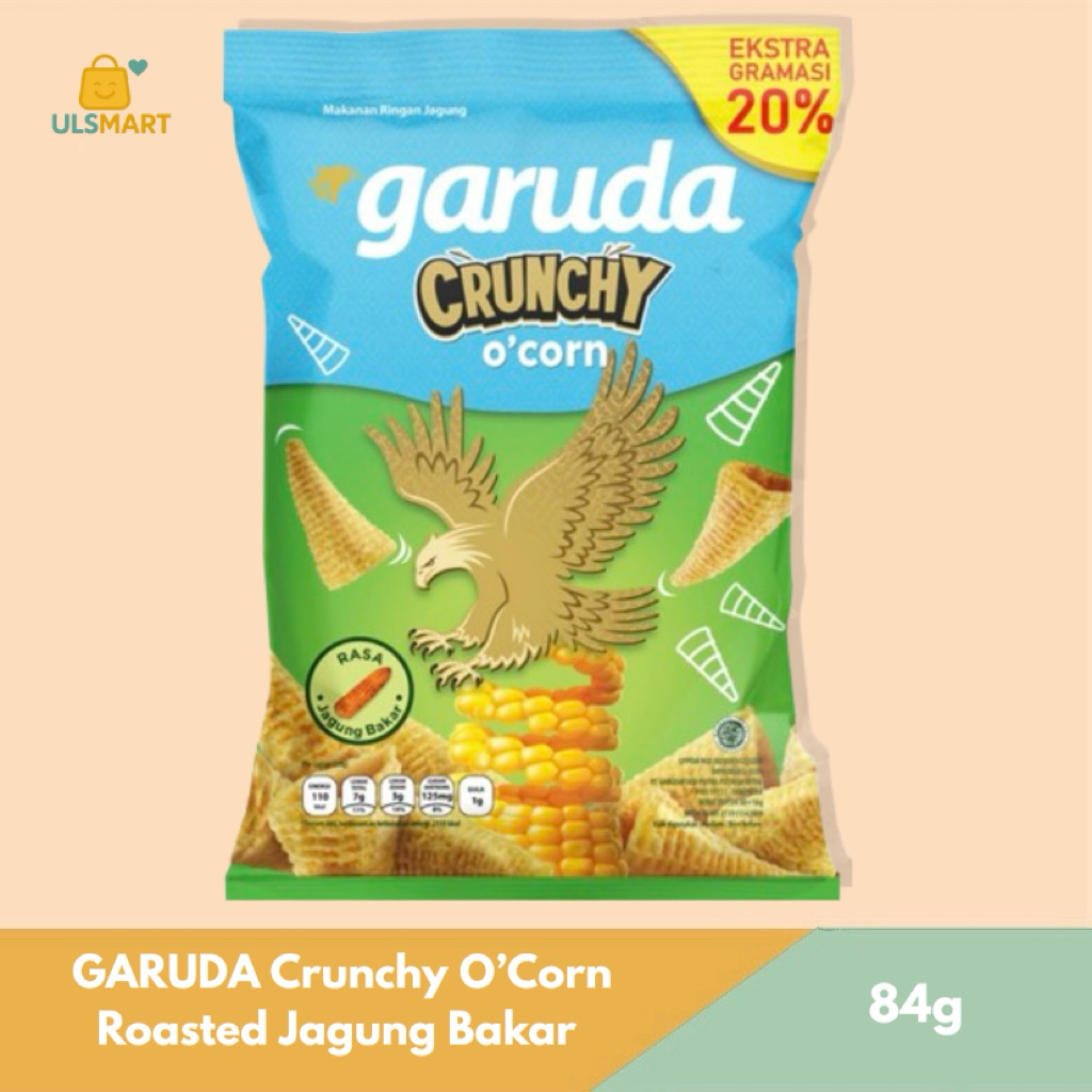

GARUDA Crunchy O’Corn Roasted Jagung Bakar 84 g