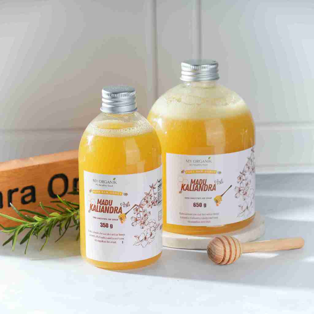 

My Organik Madu Kaliandra 350 gr Raw Honey Premium Quality 100% Murni Original