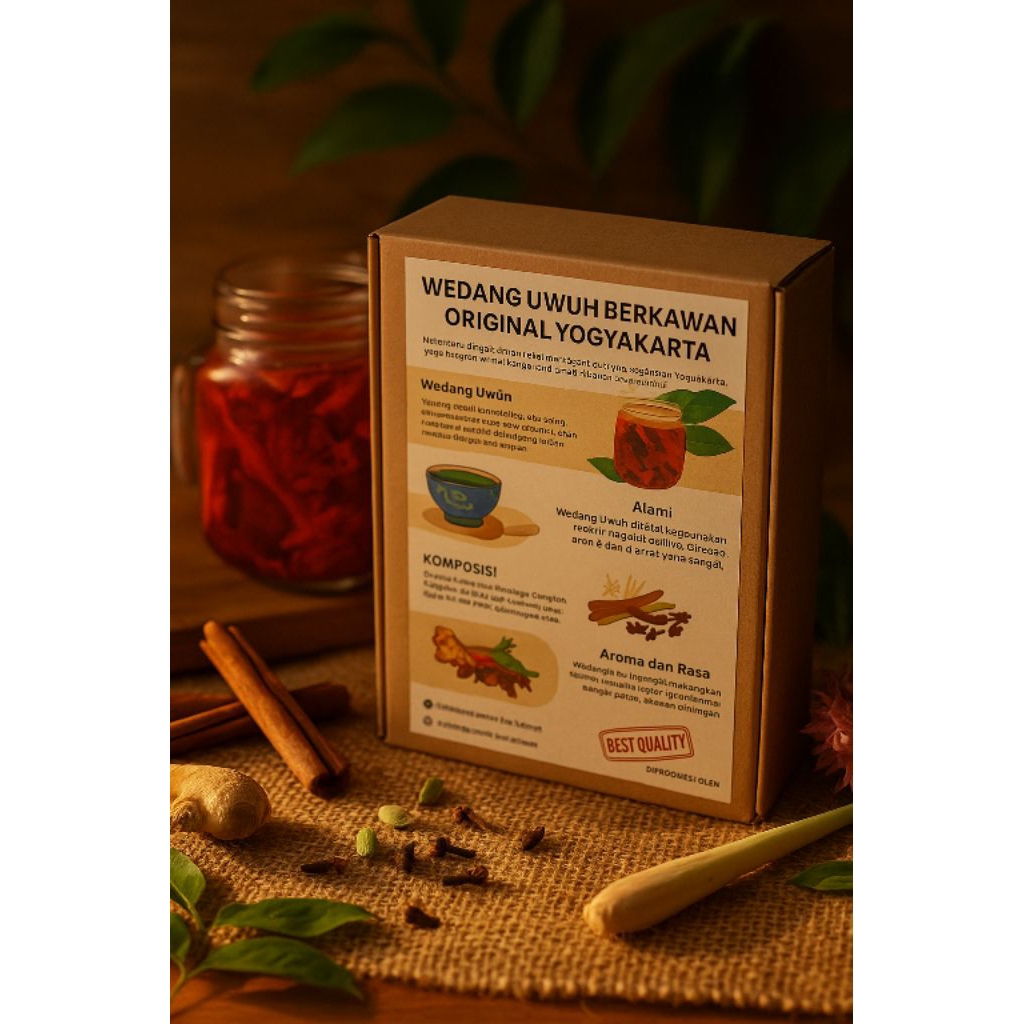 

Wedang Uwuh Berkawan 25 PCS