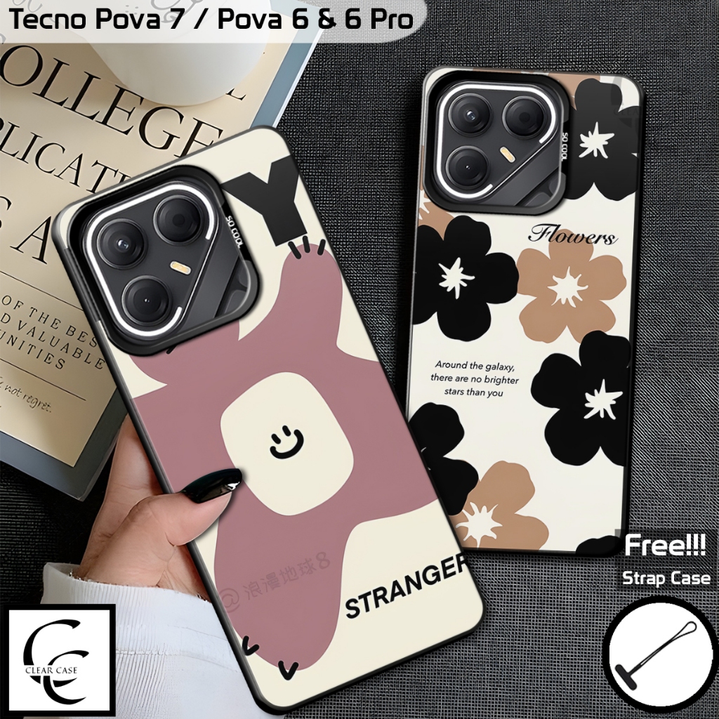 Casing So Cool Tecno Pova 7 Terbaru 2025 | SoftCase HP Tecno Pova 7 | Tecno Pova 6 & Tecno Pova 6 Pr