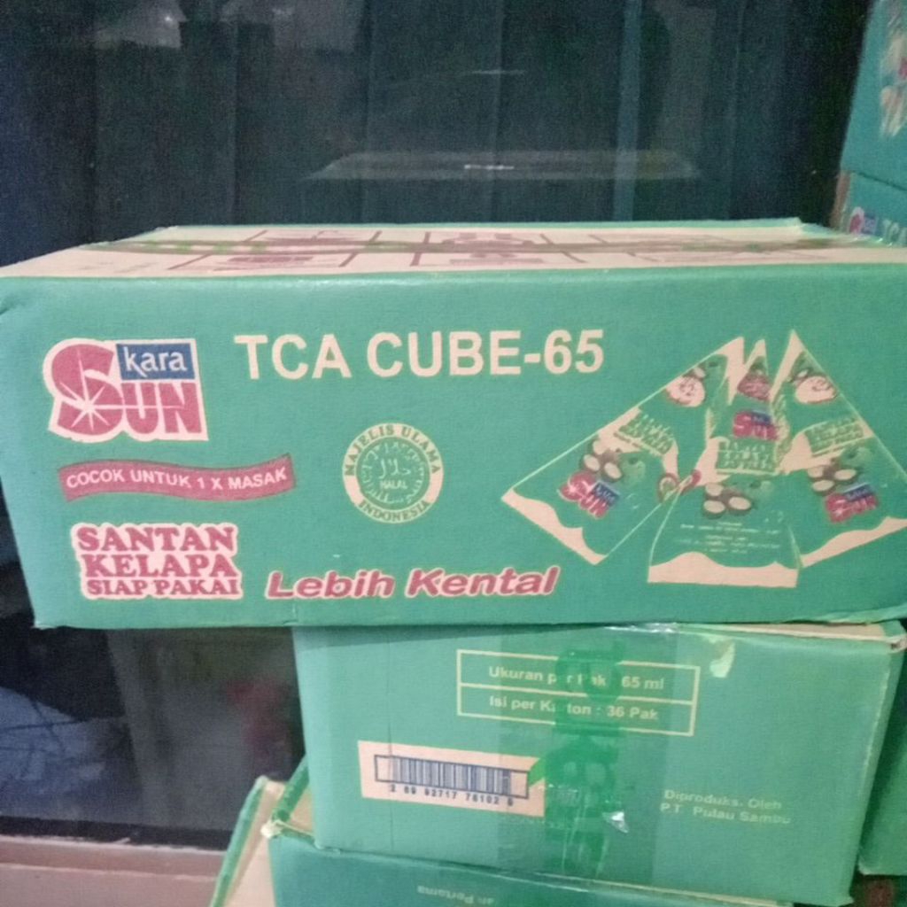 

Santan Kara Dan Sasa 65ml 1 dus ( instan dan cargo )
