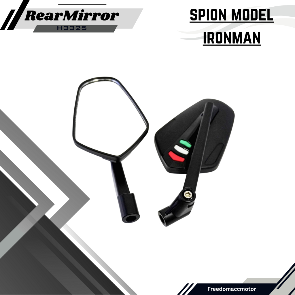 Spion oval ironman variasi honda yamaha ABS beat aerox vario pcx nmax universal
