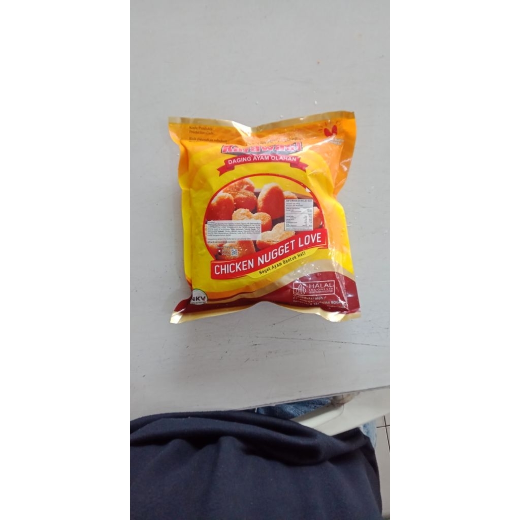 

Karawaci naget love / naget ayam bentuk hati 250g