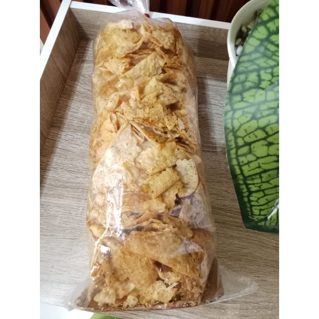 

Keripik Bawang Pedas Manis 1kg