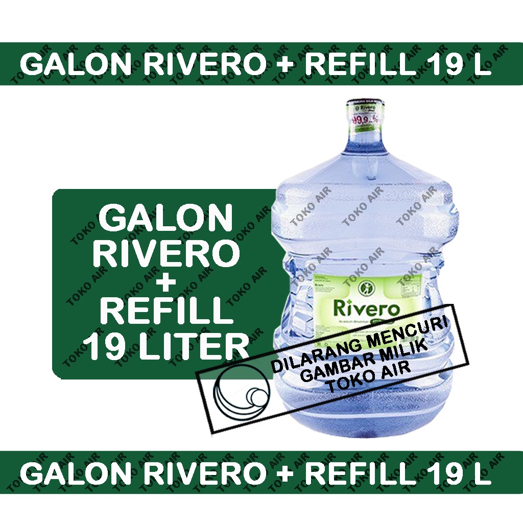 

Rivero Refill Isi Ulang 19 L - Air Demineral & Air Reverse Osmosis