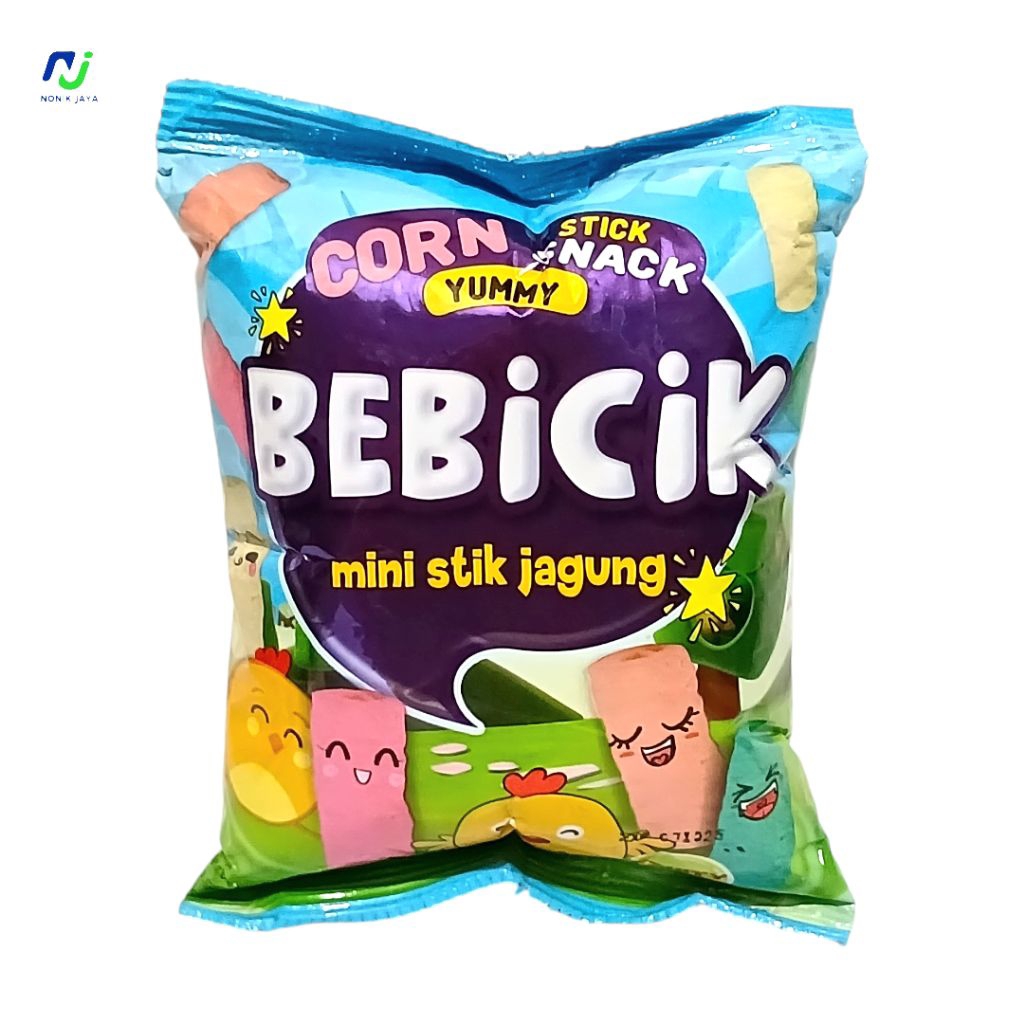 

( 1 PACK ISI 10 PCS ) Bebicik Mini Stick Jagung Snack Berhadiah Uang Pack Isi 10 Pcs@20gr