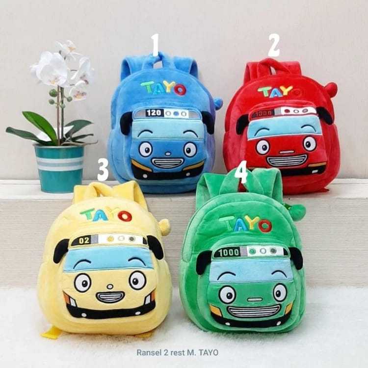 Tas Ransel M Bus Tayo Tas Sekolah Anak kado hadiah ultah
