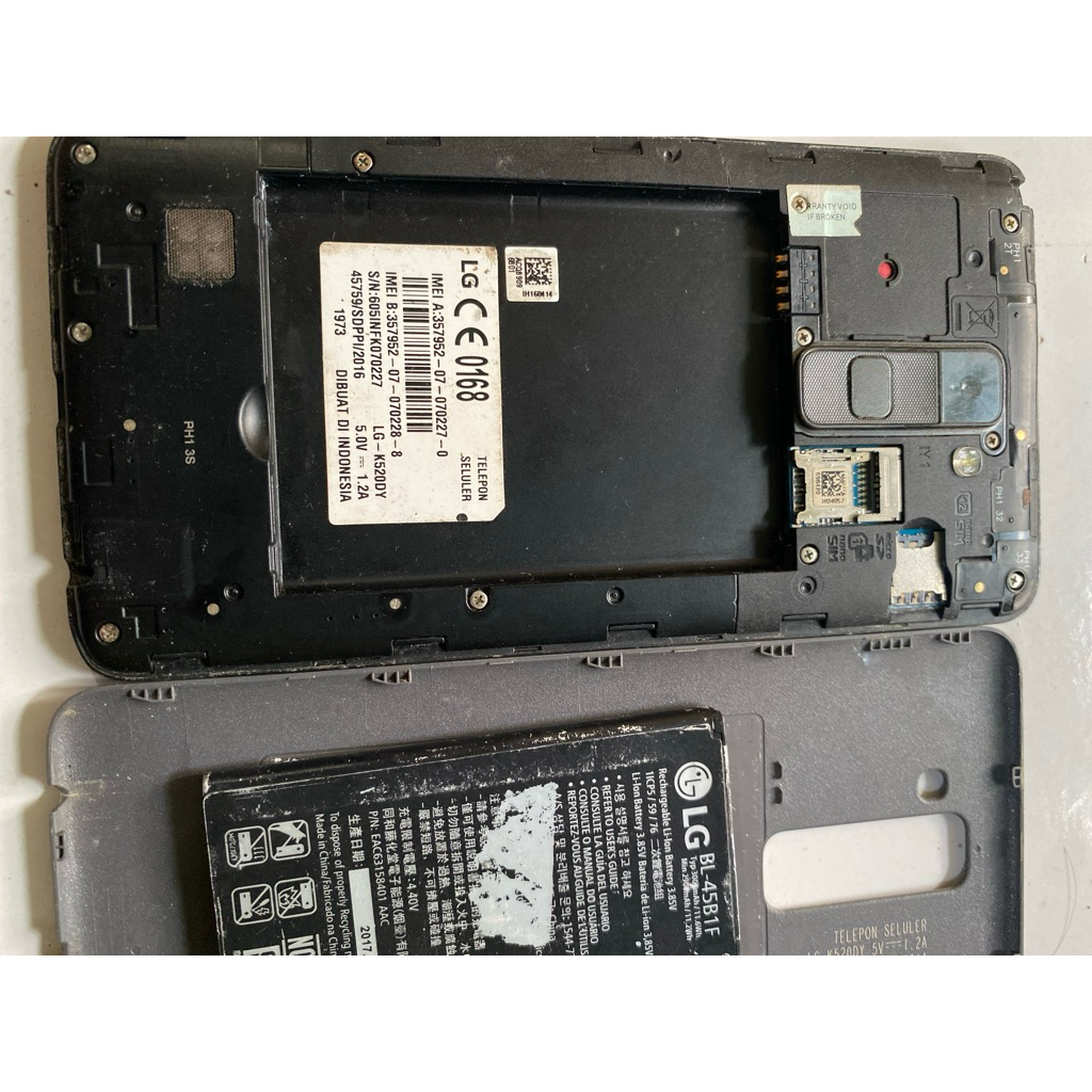 LG K520dy poin mesin minus lcd