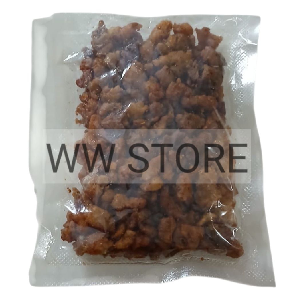 

Nonhalal ! Bakphok bak phok kulit babi garing homemade Medan