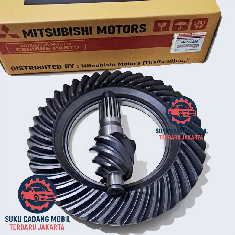 GEAR SET GIGI GARDAN 6x40 MITSUBISHI PS120 – CROWN WHEEL PINION PS 120 6x40