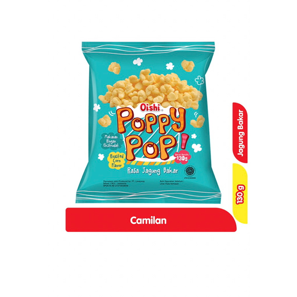 

Oishi Poppy Pop Jagung Bakar 130 g