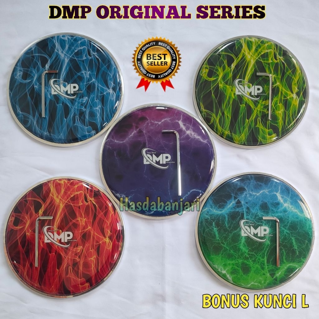 Mika Darbuka motif petir api DMP motif api Bonus kunci L