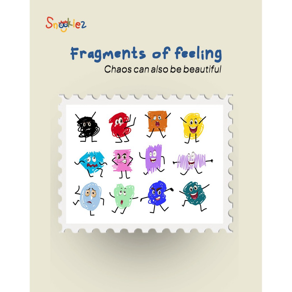 

Sticker Fragments of Feeling – Chaos Can Also Be Beautiful