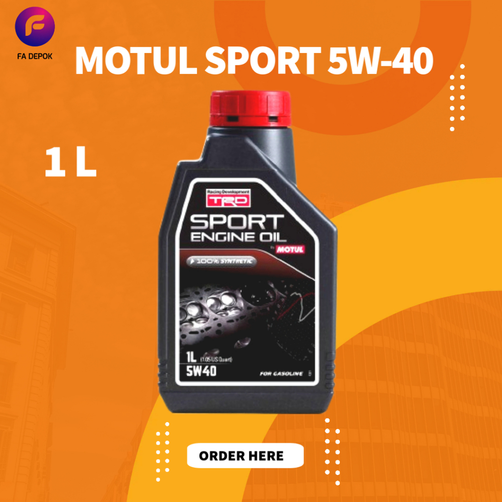 Oli Mesin MOTUL TRD 5W40